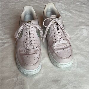 Women's Pink Nike Air Force 1 sneaker